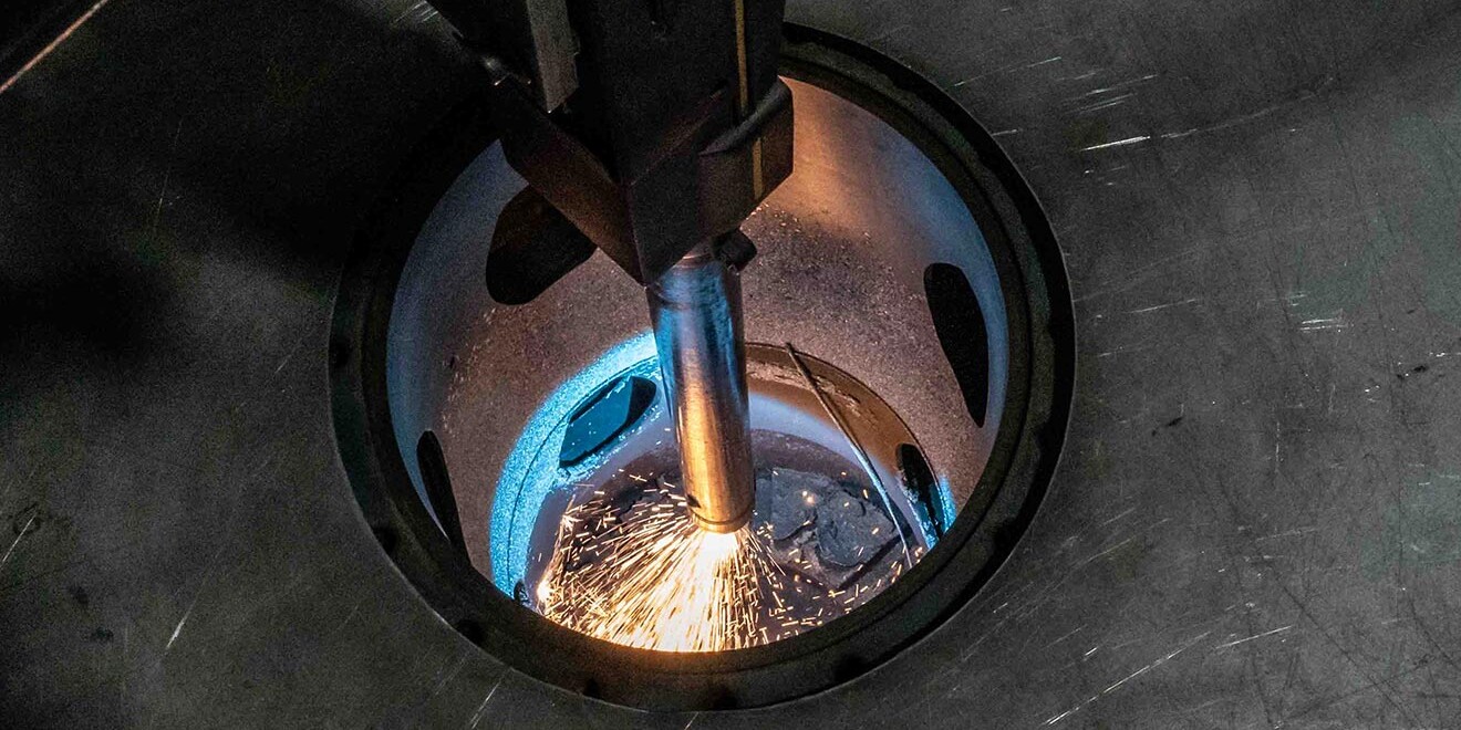 Dual-Wire Metal Cylinder Spraying Dual-Wire Metal Cylinder Spraying